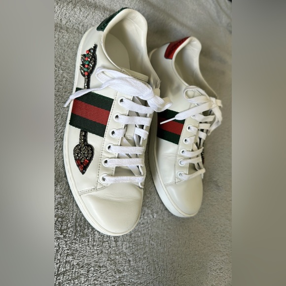 Gucci Women's Ace Embroidered Sneaker - Picture 3 of 6